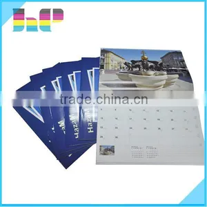 High Quality Good-looking Custom Design Offset Printed 2016 Full Color Wall Calendar thumbnail-1