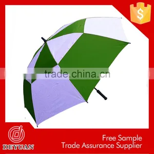 Golf Clubs Double Layer 62inch Auto Advertising Big Umbrella thumbnail-2