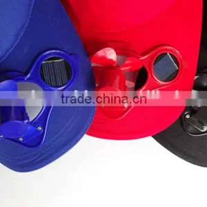 5 Panel Custom Solar Fan Hat for Summer thumbnail-3