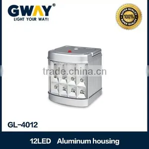 12pcs of 1800-2000MCD LED Rechargeable Emergency Light,aluminum Housing Led Lanterns for Outdoor Camping thumbnail-1