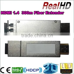2016 Best Quality 3D 300m Mini HDMI Fiber Optic Extender With V1.4a In China thumbnail-1