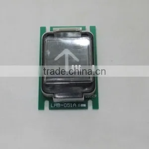 Elevators Parts GPS Push Button/Resin Button With Braille/LHB-051A/052 thumbnail-1