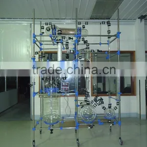 Glass Distillation Device With 100L Tank for Chemical Industry thumbnail-1