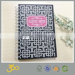 Spiral Notebook Color Pages Printed Notebook Custom thumbnail-1