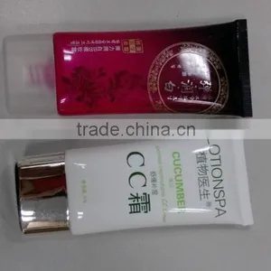 Plastic Packaging Oval Cosmetic Make up bb Cream Tube Silvery Cap thumbnail-5