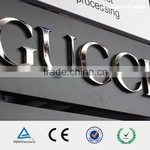 China Manufacture Supply Custom Design Outdoor Decor 3d Small Metal Letters thumbnail-3