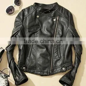 Custom Leather Jacket for Women Leather Jacket Wholesale thumbnail-1