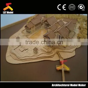 Real Estate Architectural Model Making With Miniature People and Tree Decoration thumbnail-5