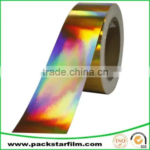 Manufacture Custom Water Transfer Printing Holographic Paper Roll thumbnail-1