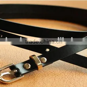 Manufacture High Quality Fashion Lady's Leather Belt thumbnail-6