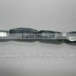 Faceted Tumble Old Blue Kyanite Stone thumbnail-1