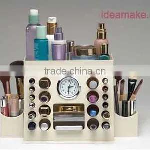 Makeup Organizer With Clock as Seen on TV thumbnail-3