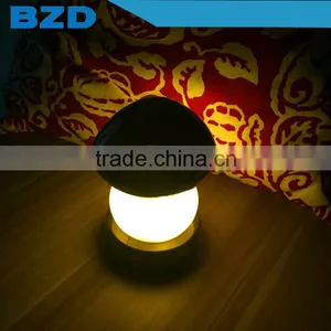 New Promotional Creative Design Cartoon Mushroom Push Control Cute LED Bedside Table Lamp thumbnail-1