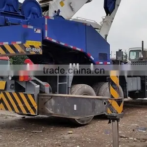 Japan Used Original 55T Crane Truck, GT550E Crane for Sale thumbnail-5
