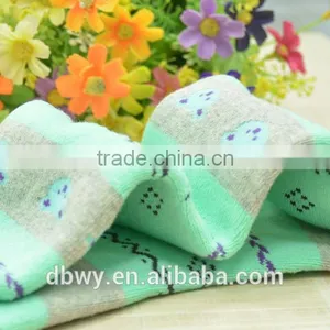 Colorful Bear Pattern Pure Cotton Terry Socks for Women and Girls thumbnail-4