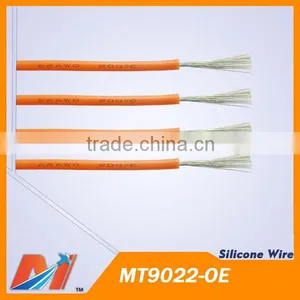 Maytech Insulated Power Silicon Wire 22awg High Flexible Silicone Cable ORANGE Color thumbnail-1