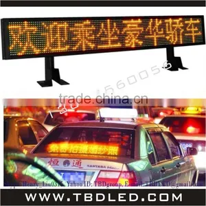 Express Taxi Led Display Led Car Message Scrolling Display Led Taxi Display Screen thumbnail-1