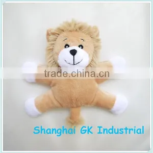 High Quality High Intensity Customize Plush Lion Fridge Magnet thumbnail-1