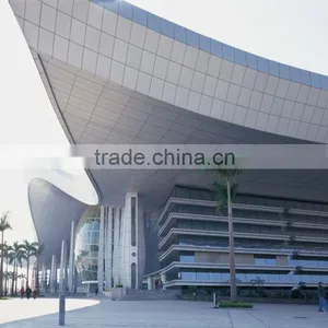 Powder Coated Aluminum Frameless Curtain Wall thumbnail-1