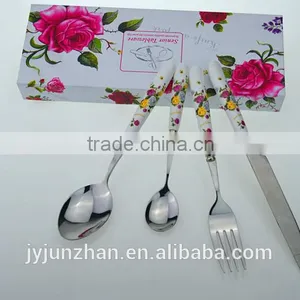Korean Stainless Steel Cutlery With Nice Gift Box Packing and New Design--Junzhan Factory thumbnail-1