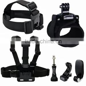 Smatree Go Pro Accessories With Head Strap, Tripod Mount for Go Pro Hero4 3 2 thumbnail-1