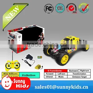 rc Monster Truck rc Car With Light Music rc Toy thumbnail-1