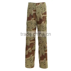 Cargo Pockets 6 Color Desert Camouflage Military Battle Dress Uniform BDU Pants thumbnail-1