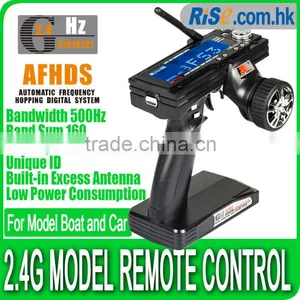 FS-GT3B 2.4G Remote Controller Transmitter Receiver Combo FLY SKY RC Car Boat thumbnail-1