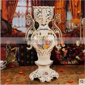 European Style Modern Interior Decoration Ceramic Vases for Hotel Deco thumbnail-1