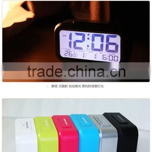 Intelligent Clock, LCD Clock, Digital Smart Back Light Clock thumbnail-2