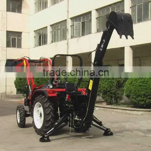 45hp Tractor With Backhoe Loader,backhoe Loader for Farm ,John Deere M454,front End Loader TZ10D ,backhoe LW-10 thumbnail-3