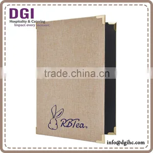 Durable 4 Panels Menu Cover Menu Holder Restaurant Menu 4 Panels Menu Cover thumbnail-4