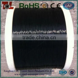 High Quality Black Nylon Wire Rope/ Nylon Coated Wire Rope thumbnail-1