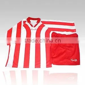 RED LINE SOCCER UNIFORM thumbnail-1