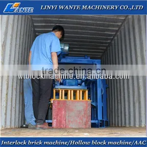 2015 High Technology QT40-2 Semi Automatic Concrete Block Making Machine thumbnail-5