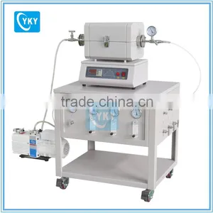 1200 Degree Three Way Gas Flowmeter Mini Cvd Furnace thumbnail-1