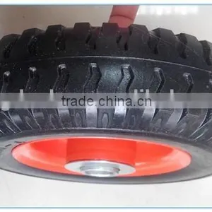 200x50 Flat Free Tire 8 Inch Foam Tire thumbnail-2