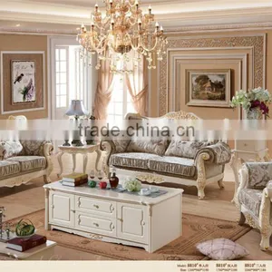 U Shape Sofa Corner Sofa Set French Classic Furniture thumbnail-4