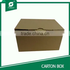 Plain Kraft Paper Cartons Corrugated Box Packaging Box thumbnail-6