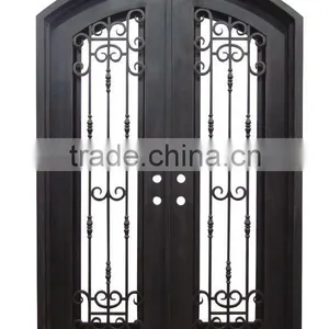 Wrought Iron Entrance Door (NC-nd181) thumbnail-1