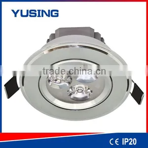 East Europe Hot Sale Aluminum CE EMC High Power Led Lux Down Light 3W thumbnail-1