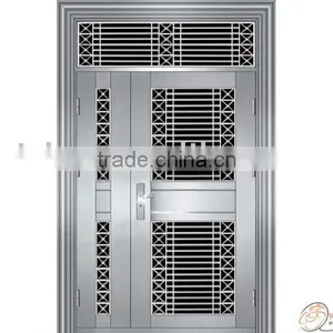 New Design Stainless Steel Door,mother-son Series Security Door thumbnail-1
