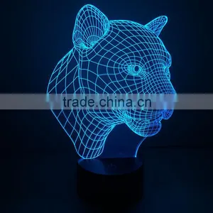 Color Change 3D Leopard LED Light thumbnail-4