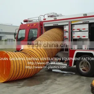 PVC Custom Size Flexible Ventilation Air Ducting for Fire Fighting thumbnail-1