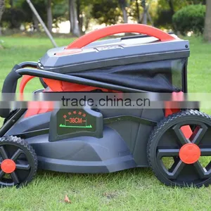 Hand Push Electric 1600w-1800w Plastic Deck Lawn Mower Induction Motor thumbnail-2