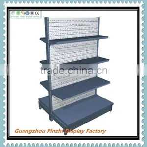 PZC-002 Wholesale Metal Convenience Grocery Goods Store Shelf thumbnail-6