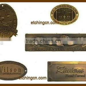 Metal Nameplate 3d Nameplate Hanging Nameplate Self Adhesive Metal Nameplates thumbnail-1