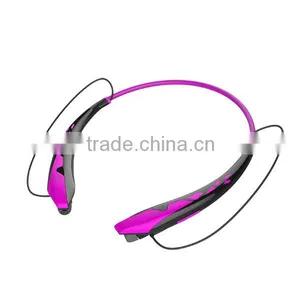 Lightest Neckband Wireless Fashion Bluetooth Noise Cancelling Headphone HB-904 thumbnail-3