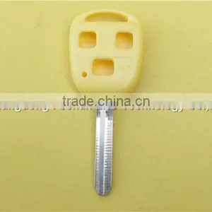 Toyota 3 Buttons Remote Key Fob Case Toy43 Blade in Yellow thumbnail-2