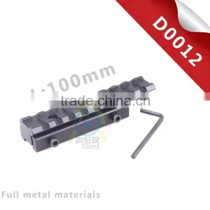 New Dovetail Weaver Picatinny Rail Adapter 11mm to 20mm Tactical Scope Extend Mount thumbnail-1